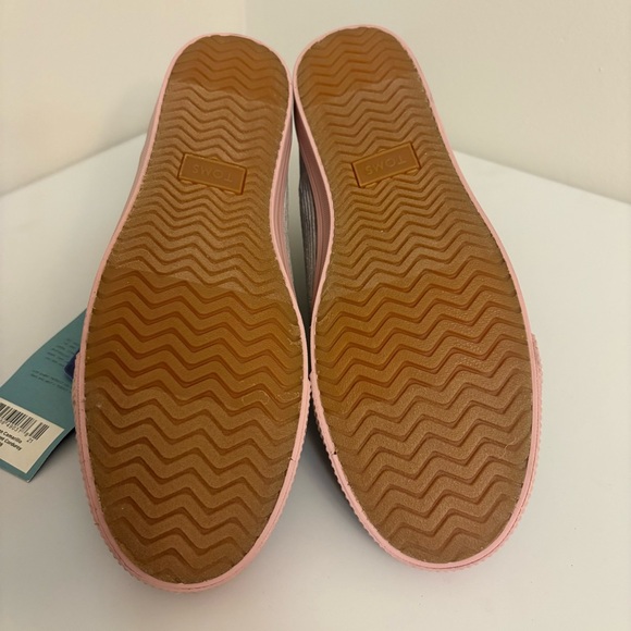 Toms Camarillo Corduroy Shoes Women’s Size 10 Gray High Top Ortholite Sneakers - Picture 9 of 13